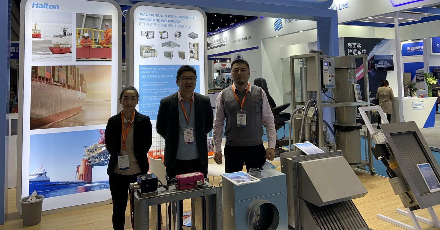 Halton Seawork Asia -messuilla 23-26 marraskuuta