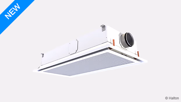 Four way chilled beam