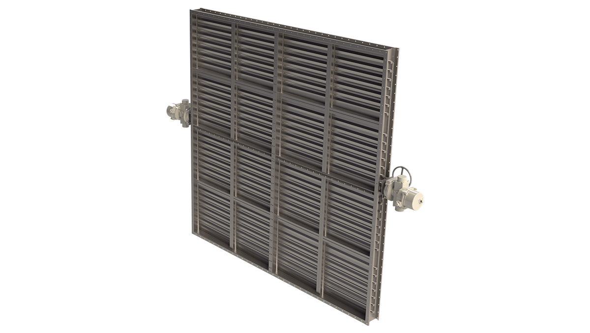 CFD-02TM – High temperature tunnel damper