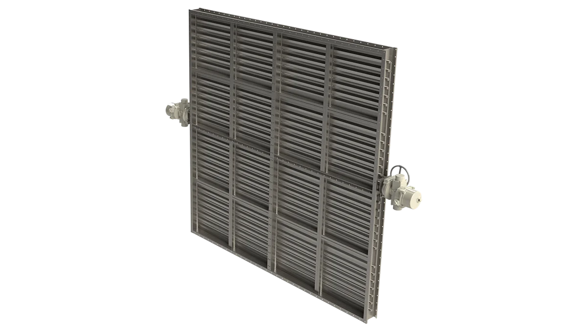 CFD-02TM &#8211; High temperature tunnel damper