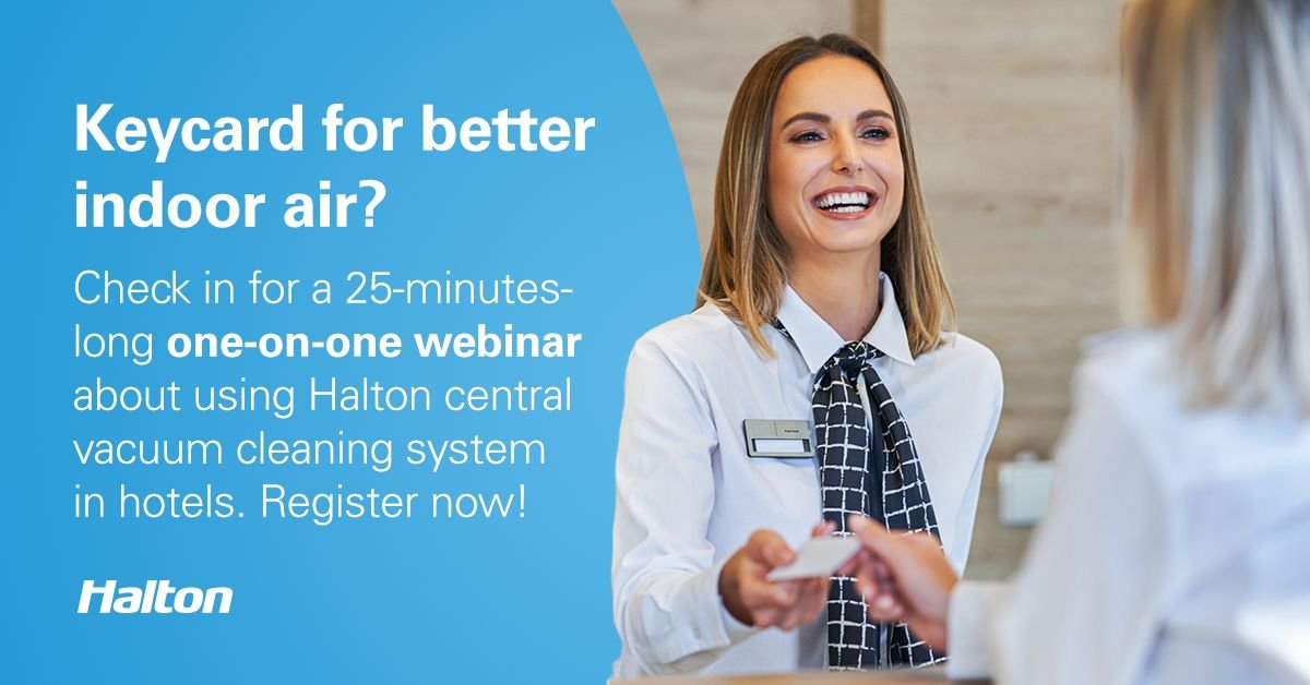 Central vacuum cleaning for hotels -webinar &#8211; register now!