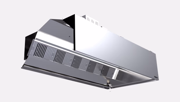Halton Capture Jet KCH Continuous Mist Kitchen Exhaust Hood-Cutaway