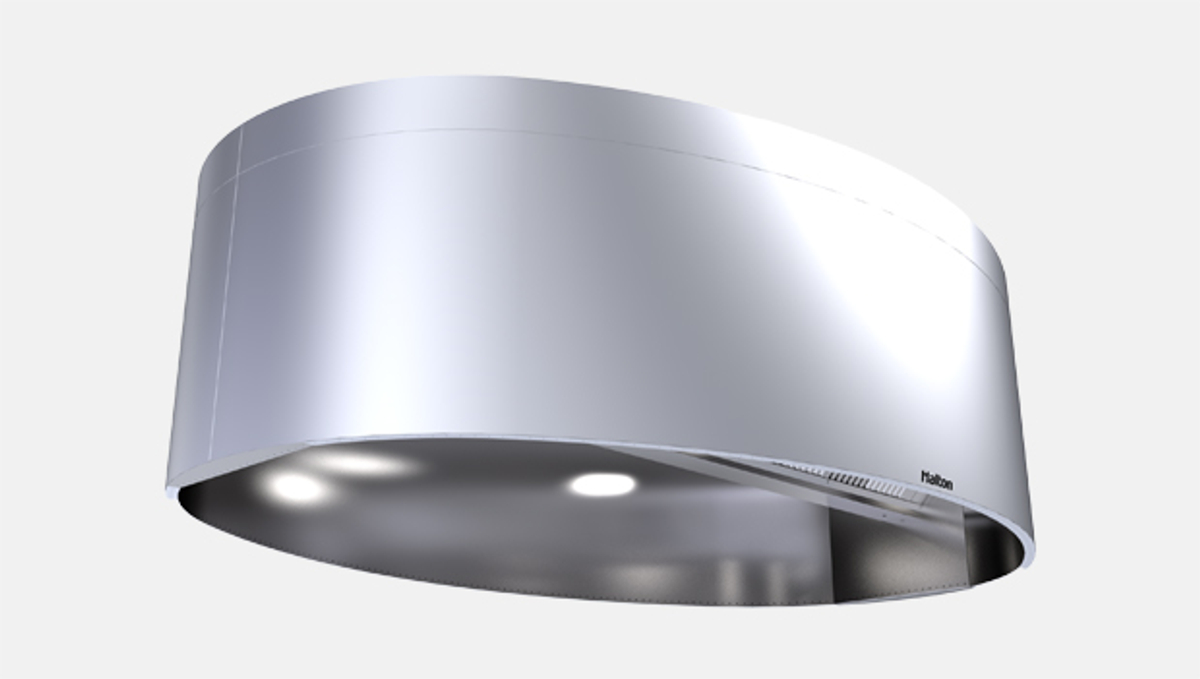 KVO &#8211; Capture Jet™ oval island exhaust hood (ETL)