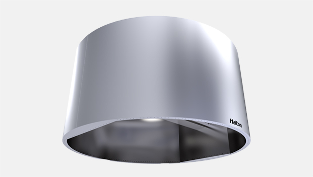 KVR – Capture Jet™ round island exhaust hood (ETL)