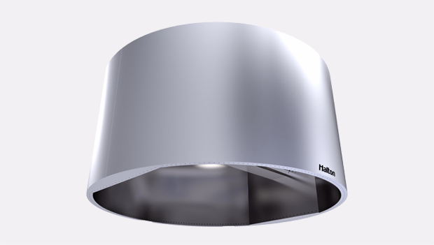 KVR – Capture Jet™ round island exhaust hood (ETL)