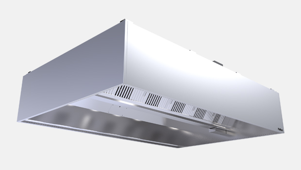 KVW – Capture Jet™ island exhaust hood (ETL)