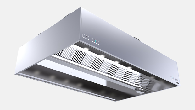 KVW-UV Capture Ray™ UV island exhaust hood (ETL)