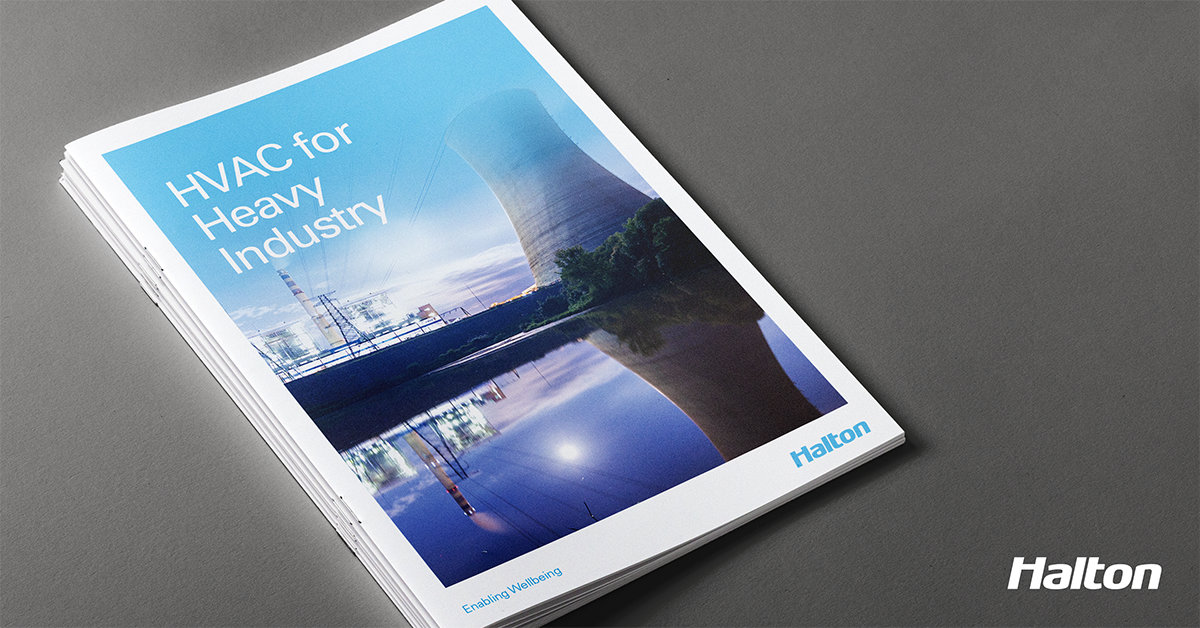 Download Halton&#8217;s new brochure, HVAC for Heavy Industry