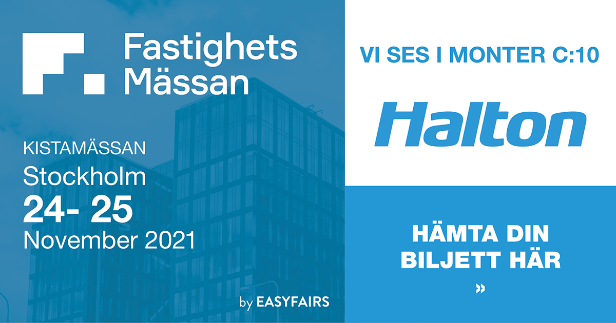 Meet us at Fastighetsmässan 24-25th November 2021 in Stockholm