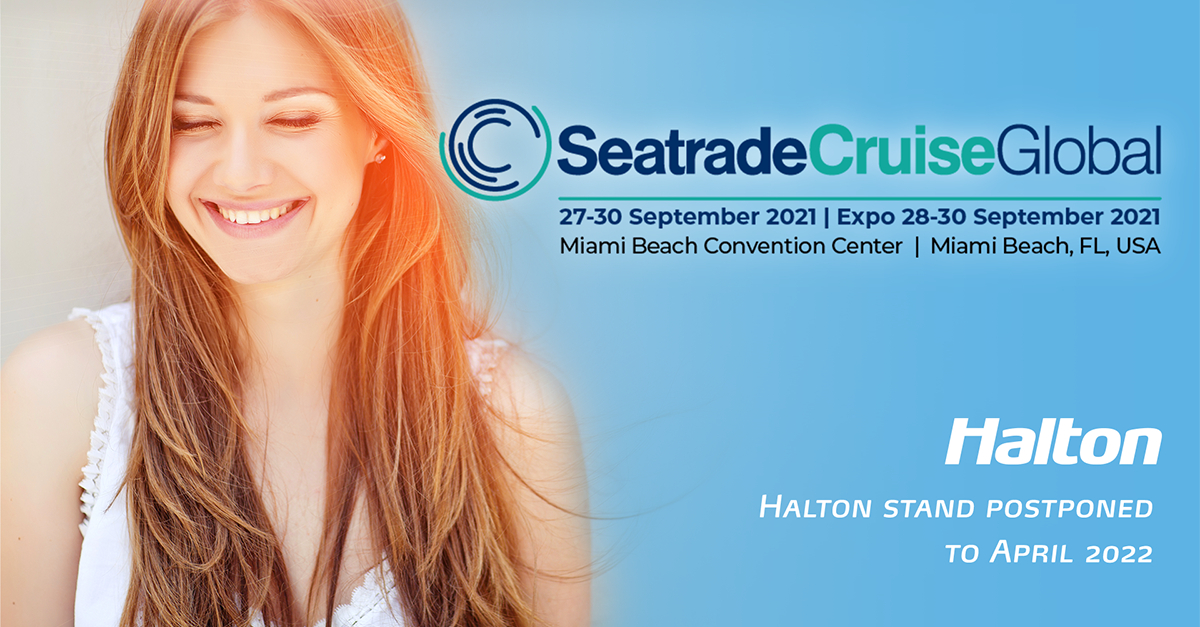 Halton stand in Seatrade Cruise Global postponed to April 2022