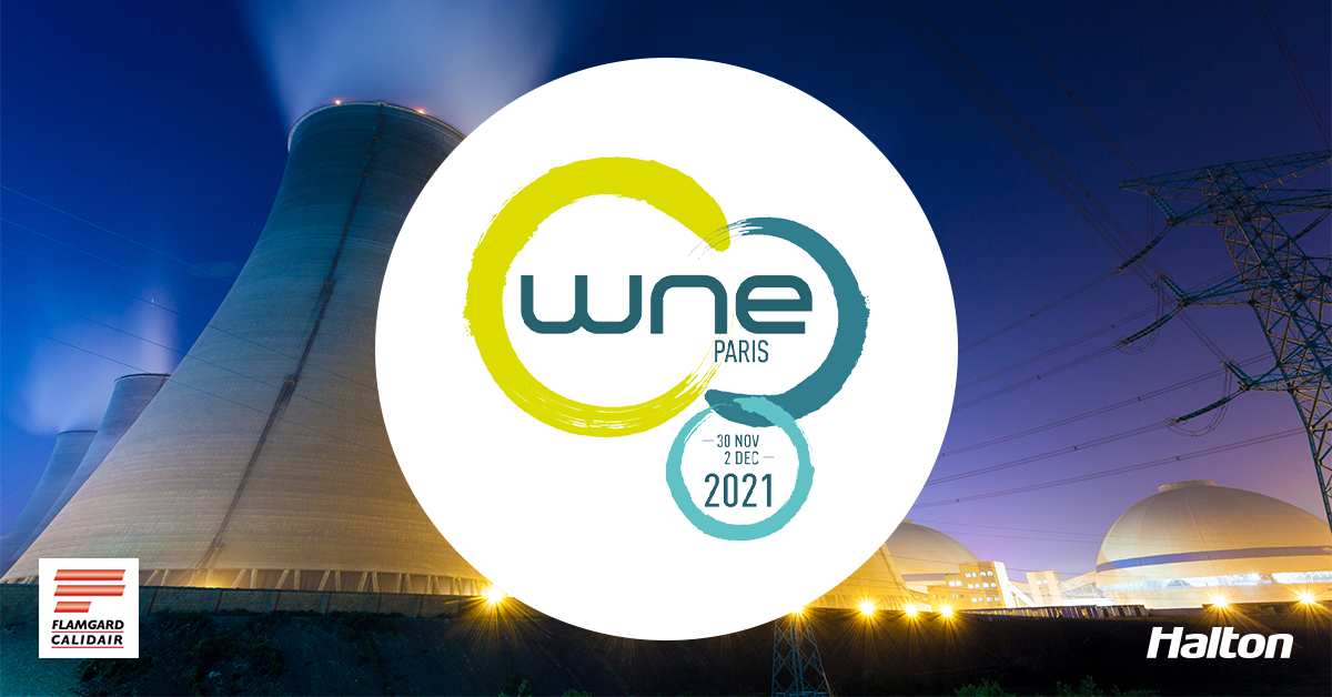 Meet Flamgard Calidair and Halton at WNE 2021 in Paris, France on November 30 – December 2