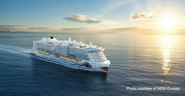 The LNG-powered AIDAcosma cruise ship is equipped with Halton’s highly efficient HVAC solutions
