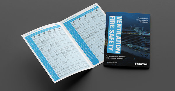 &#8216;Halton Fire Dampers for Marine, Offshore and Onshore Applications&#8217; poster is now available!