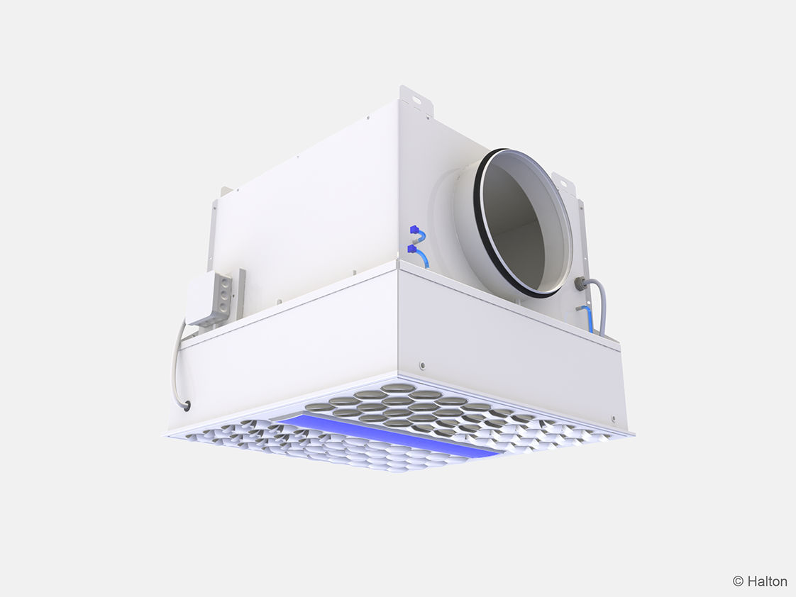 Halton Vita VHR &#8211; HEPA diffuser with blue light disinfection