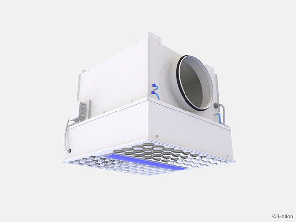 Halton Vita VHR &#8211; HEPA diffuser with blue light disinfection