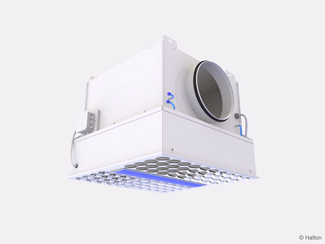 Halton Vita VHR &#8211; HEPA diffuser with blue light disinfection