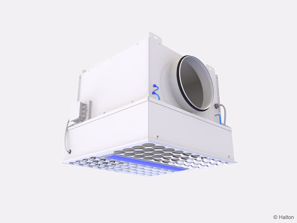 Halton Vita VHR &#8211; HEPA diffuser with blue light disinfection