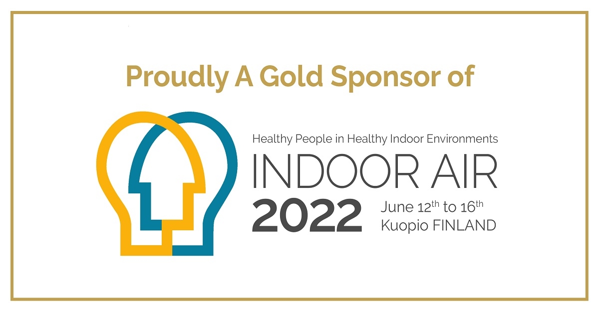 Meet us at Indoor Air 2022 in Kuopio, Finland, on June 12-16