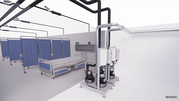 Halton Vita Extract (VEX) &#8211; Gas and smoke extraction solution