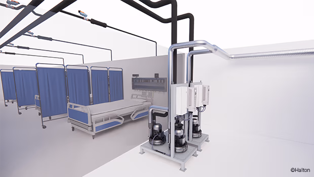 Halton Vita Extract (VEX) &#8211; Gas and smoke extraction solution