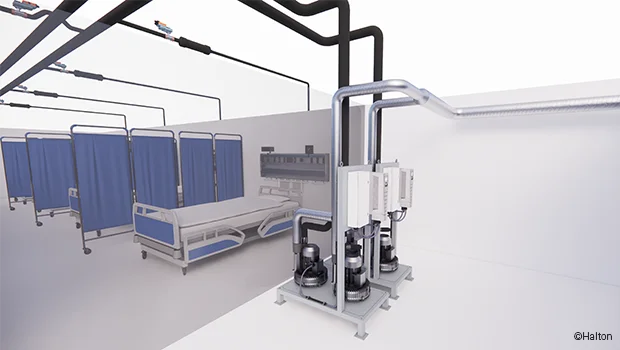 Halton Vita Extract (VEX) &#8211; Gas and smoke extraction solution