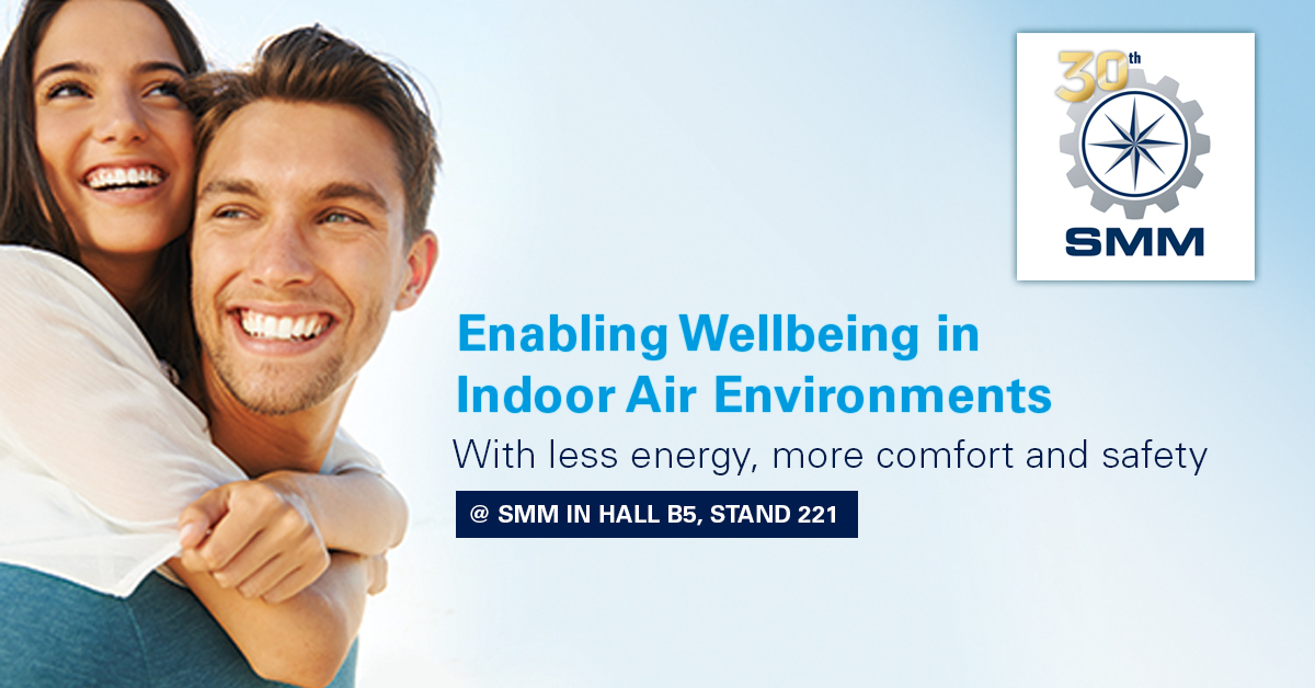 Meet us at the leading international maritime trade fair SMM 2022