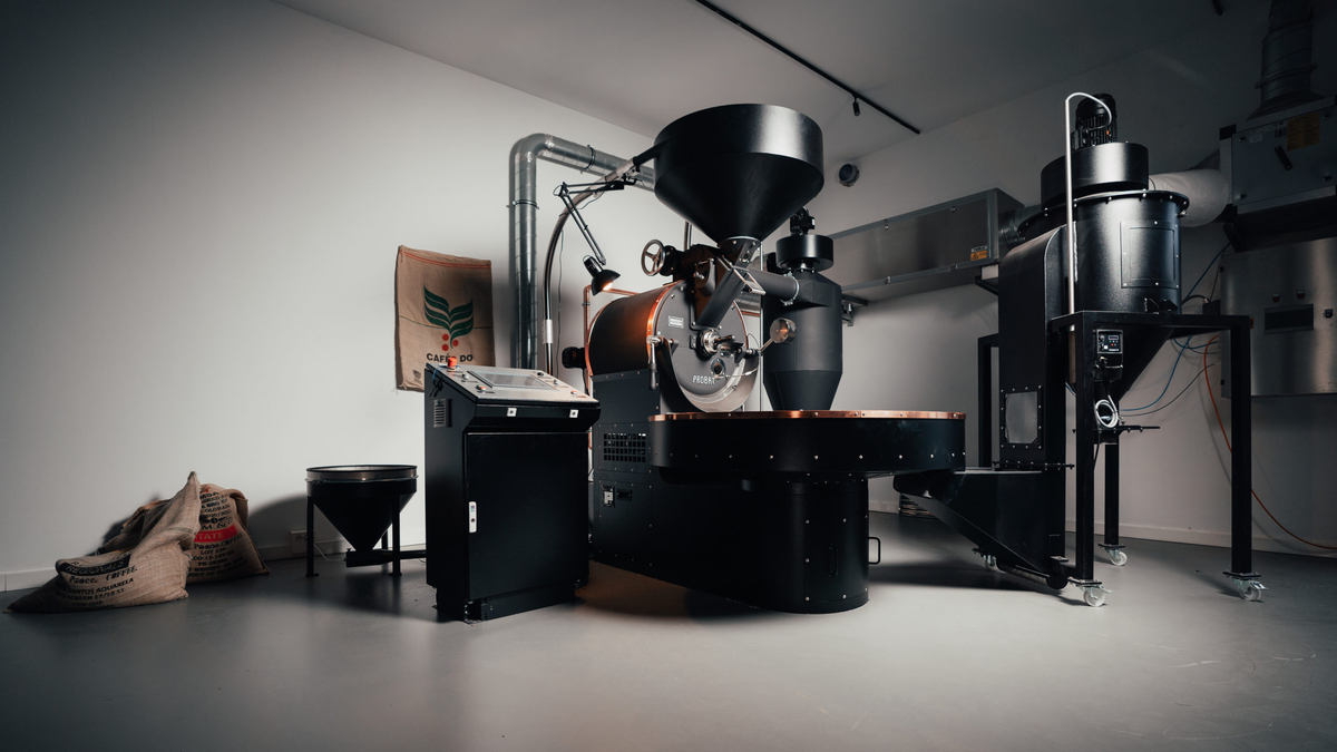 UV Nachbehandlung der Abluft einer Kaffeerösterei