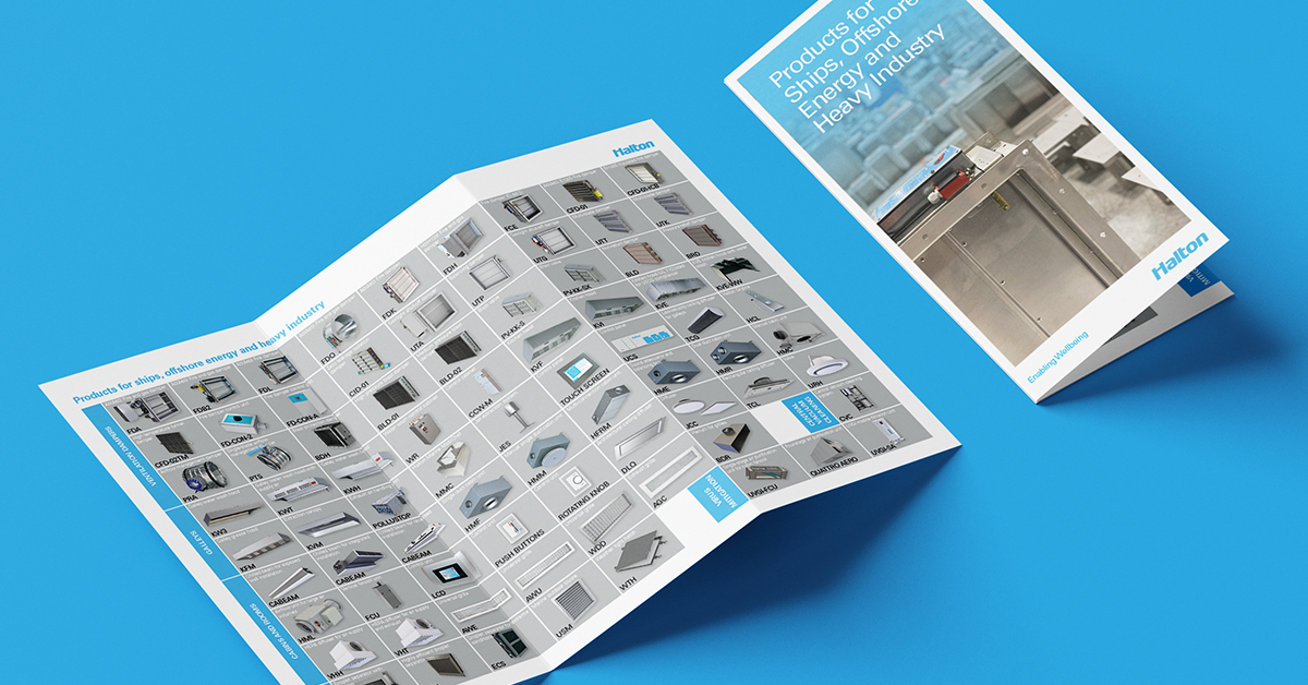 Halton Marine Product Poster for Ships, Offshore Energy and Heavy Industry is now available!