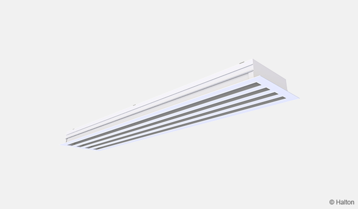 Halton SLL &#8211; Linear slot diffuser