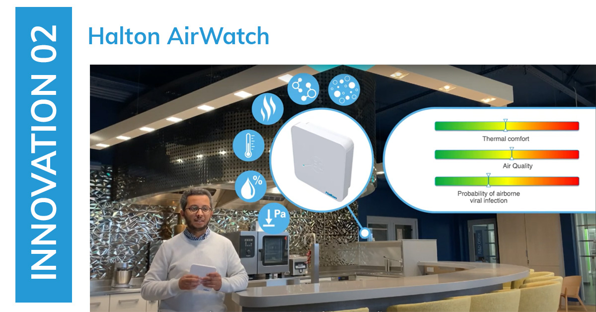 INNOVATION 02: Halton AirWatch | Horecava Amsterdam 2023