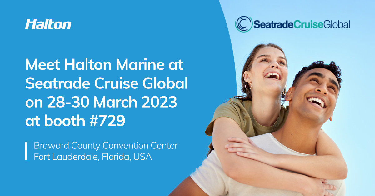 Meet Halton Marine at Seatrade Cruise Global on 28-30 March 2023