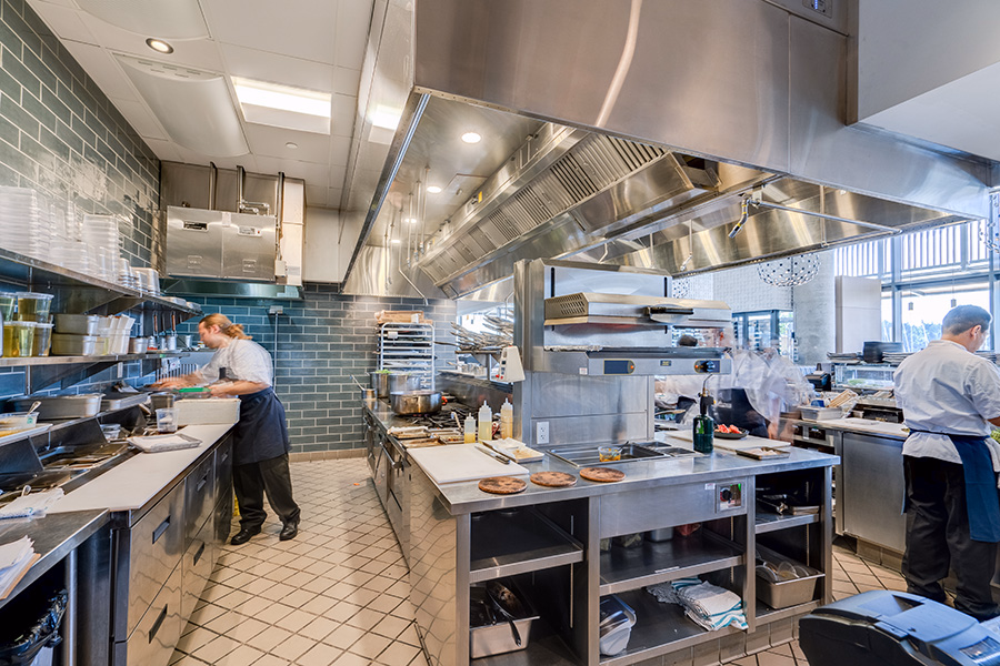 Design and equipment play a key role in the environmentally friendly kitchen