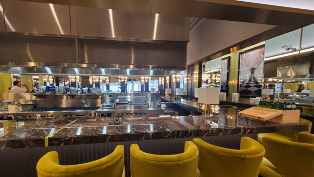 Luca Restaurant with Capture Jet Halton Hood 