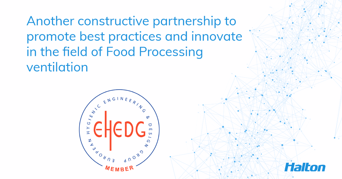 Halton Foodservice is pleased to announce its membership with EHEDG