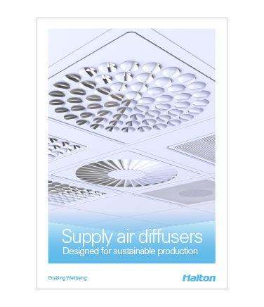Halton Supply Air Diffusers brochure