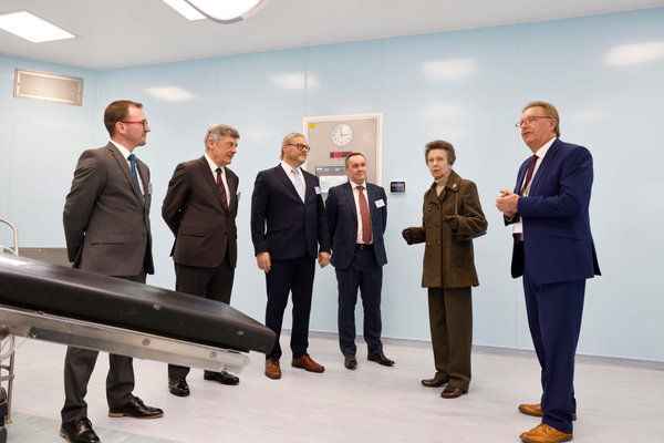 Eastwood Park Training Center with Halton Vita solutions officially opened by HRH The Princess Royal