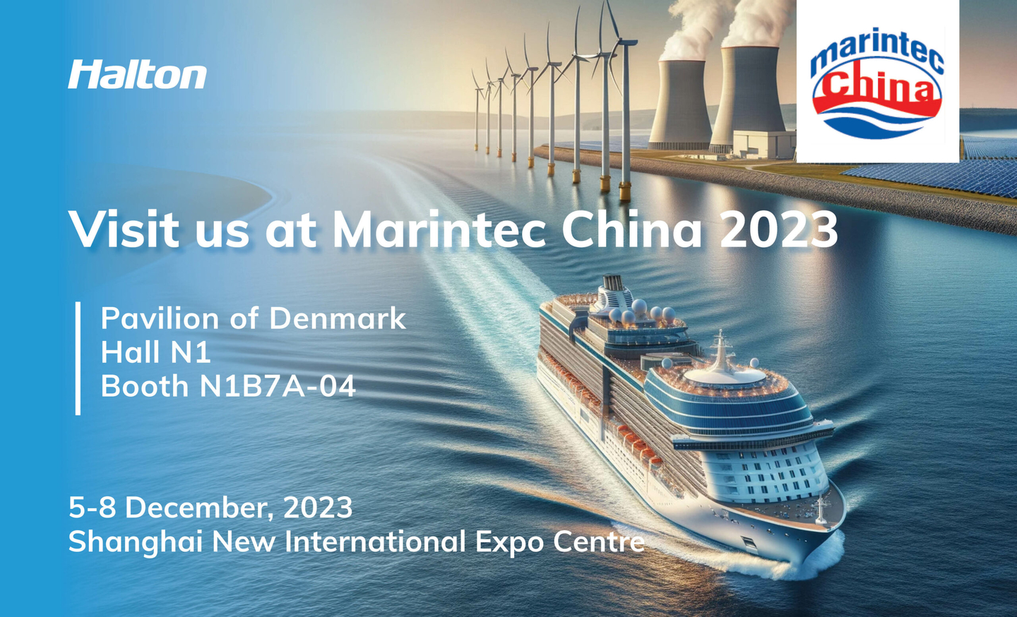 Halton welcomes you to Marintec China