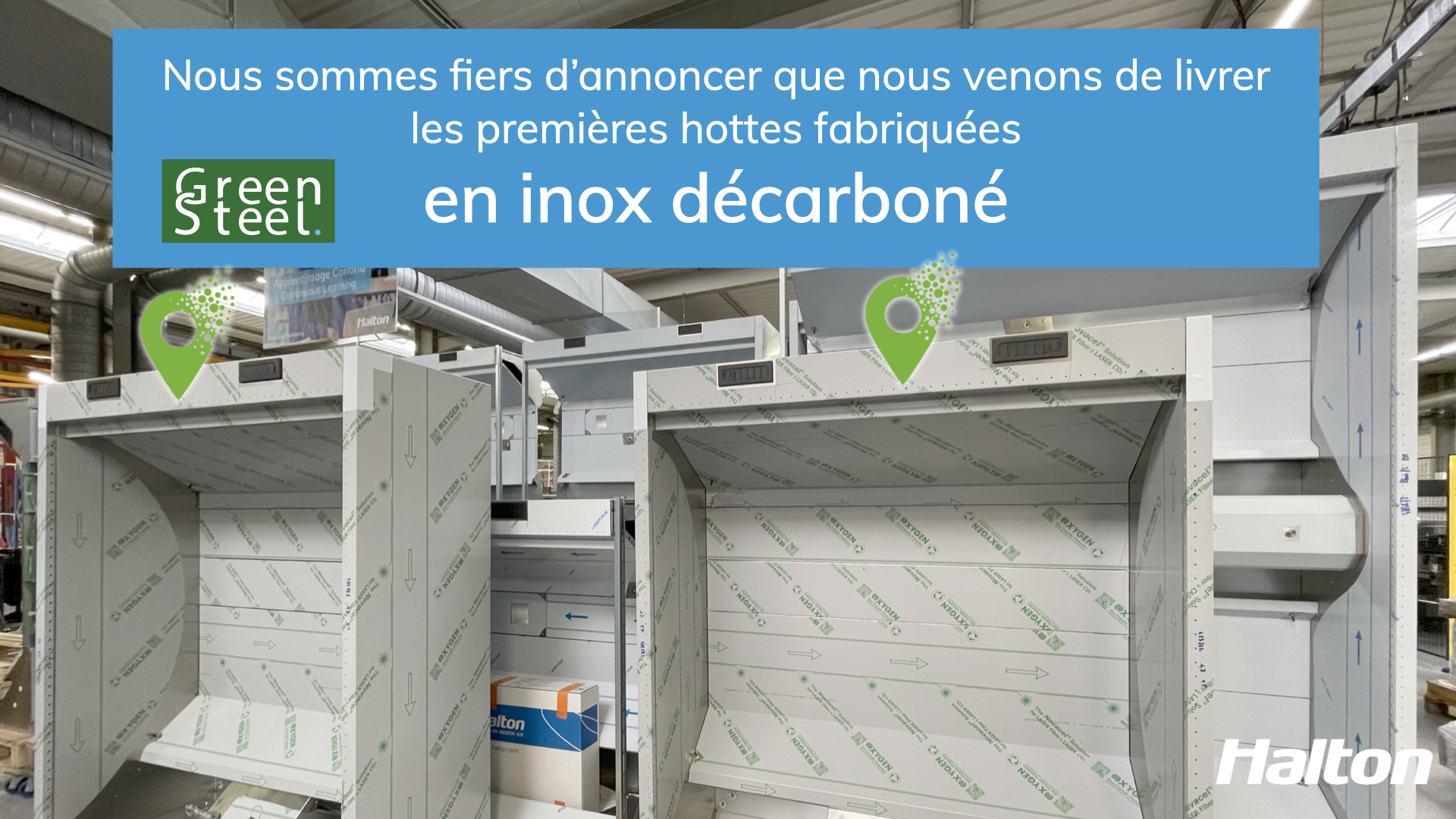 Halton propose l’inox le plus durable du monde