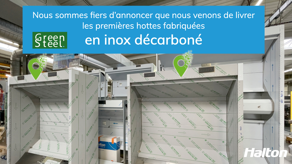 Halton offers the world’s most sustainable stainless-steel