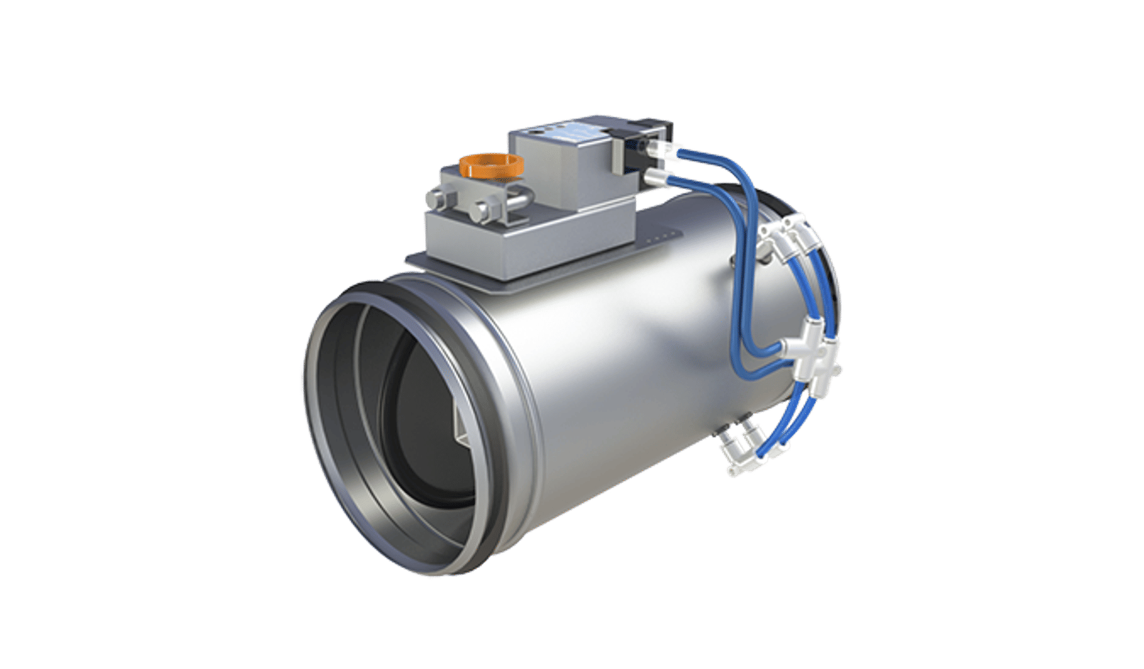 UTA gas tight shut-off damper for high presssure ductwork