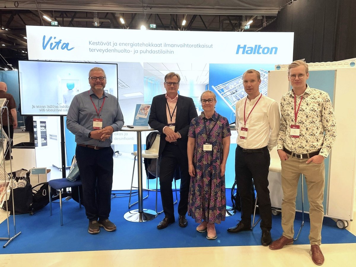 Halton at the Hospital Technology Days in Jyväskylä