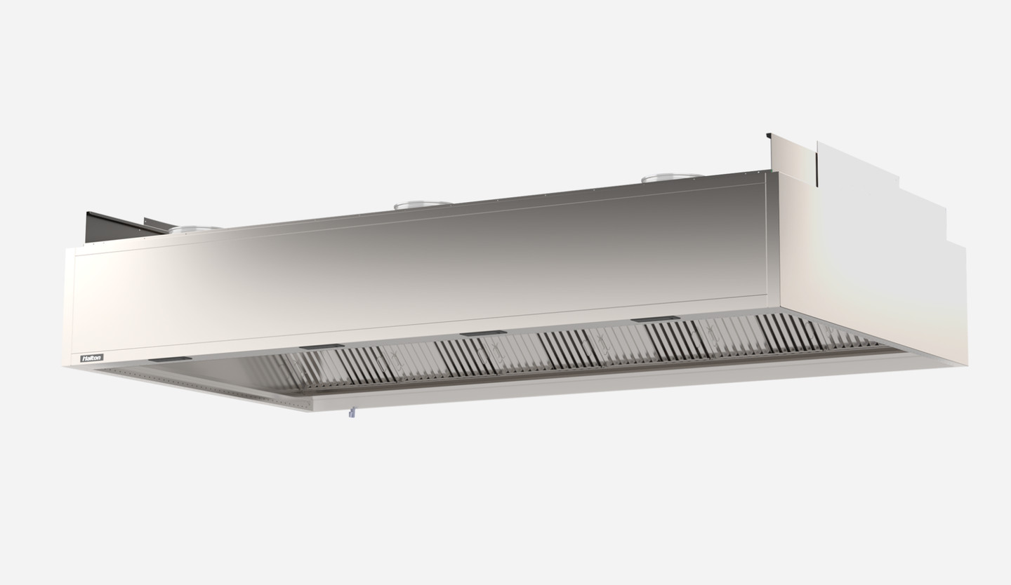 KCH-F Condensate exhaust hood with supply air | Halton
