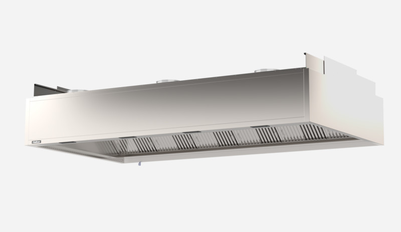 KCH-F Condensate exhaust hood with supply air | Halton