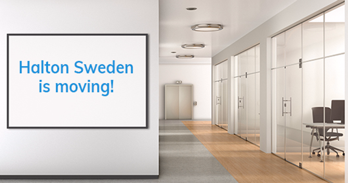 Halton Sweden is moving to new premises!