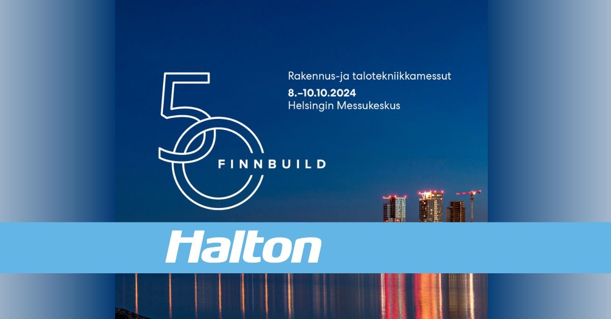 Tapaa Halton FinnBuild-messuilla lokakuussa!