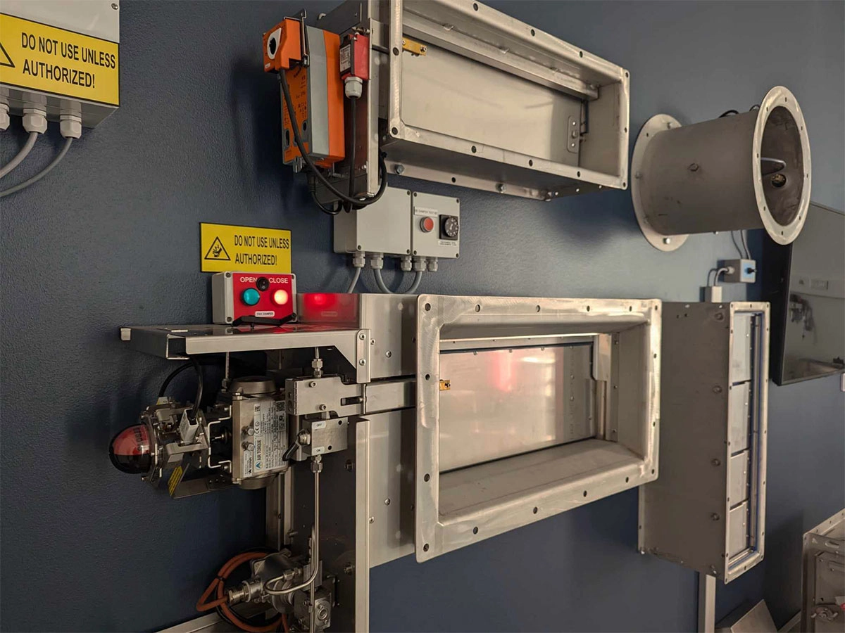 Marine type A0(A60) Fire Dampers