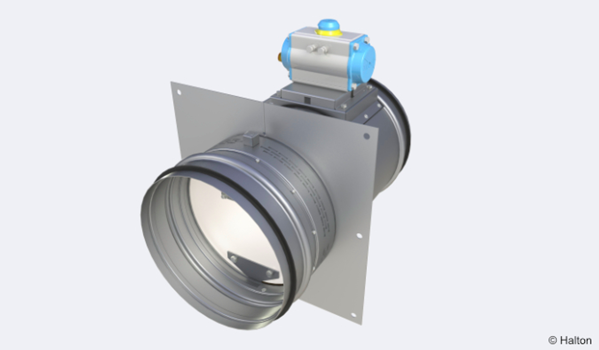 Halton Ivo ITC &#8211; Pressure relief damper
