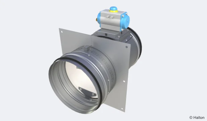 Halton Ivo ITC &#8211; Pressure relief damper
