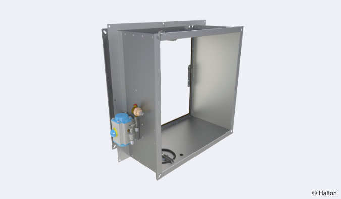 Halton Ivo ITR &#8211; Pressure relief damper