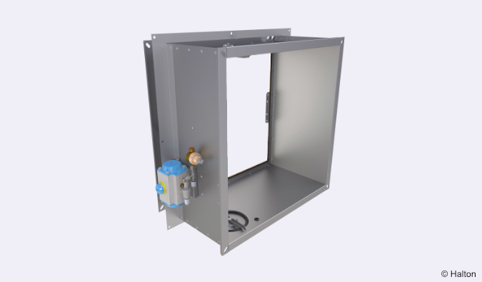 Halton Ivo ITR – Pressure relief damper